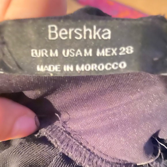 🧚‍♀️3for50$ Sparkly back tie crop top - Picture 2 of 5